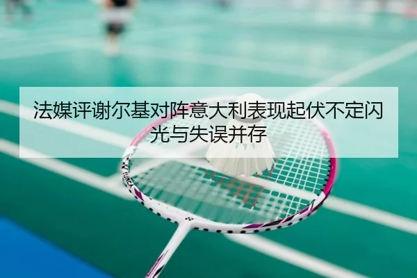 法媒评谢尔基对阵意大利表现起伏不定闪光与失误并存